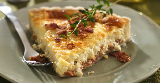 Bacon and Swiss Quiche